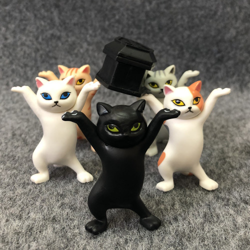 spot weibo same style 5+1 coffin cat pen holder hand-held coffin anime secondary yuan replica japanese same style
