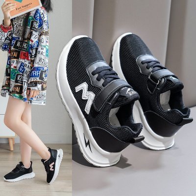 Children‘s Shoes 2020 Autumn Boy Girls‘ Casual Daddy Shoes Mesh Breathable Lightweight Student Running Sneakers