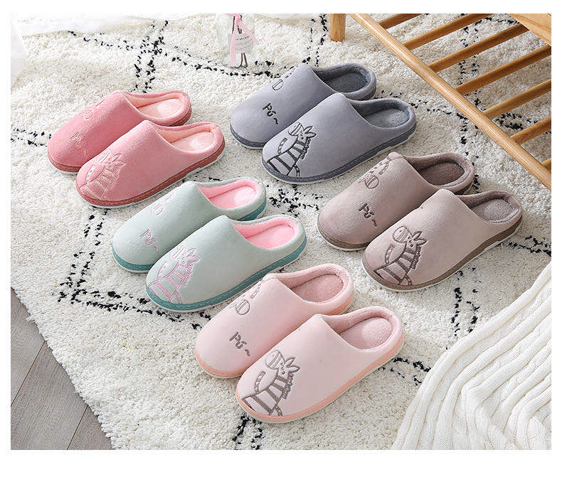 korean cotton slippers