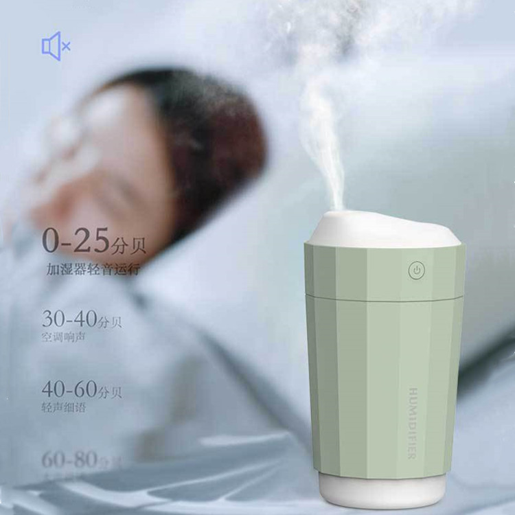 火山杯加湿器车载补水USB七彩氛围灯大雾量倾倒不漏水迷你火山杯