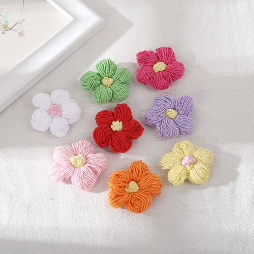 Factory Direct Sales Large Hand Crocheted Flower Coat Home Textile Accessories Clothing Accessories Accessories Various Specifications Can Be Customized 