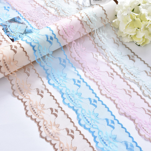 color non-elastic lace mosquito net lace home textile accessories mesh lace diy handmade material accessories factory direct sales