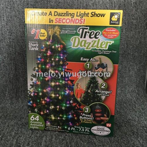 tree dazzler christmas tree decoration string lights， led lamp （48 lights） 031-557
