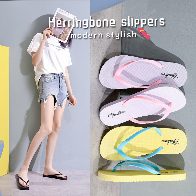 现货供应夏季女士人字拖耐磨防滑夹脚拖鞋室内室外沙滩拖鞋