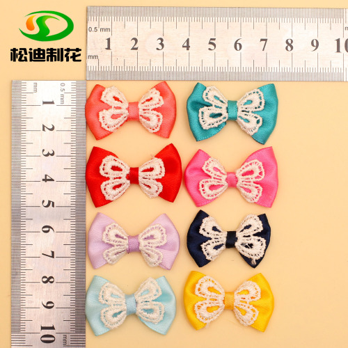 factory direct sales children‘s hairpin clothing accessories handmade ribbon bow