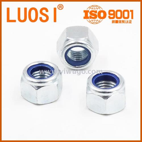 fastener stainless steel nylon blocking nut galvanized nickel plating specifications complete welcome to consult