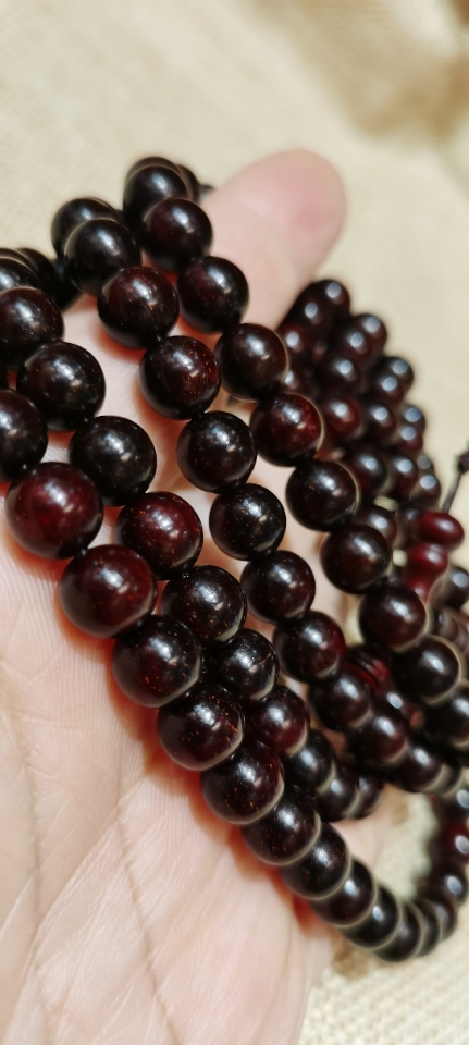 小叶紫檀佛珠念珠108粒