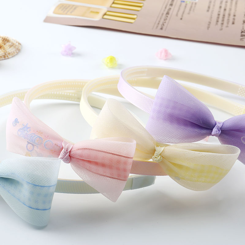 女童发箍新款蝴蝶结发箍宝宝发饰儿童时尚发卡仙女可爱