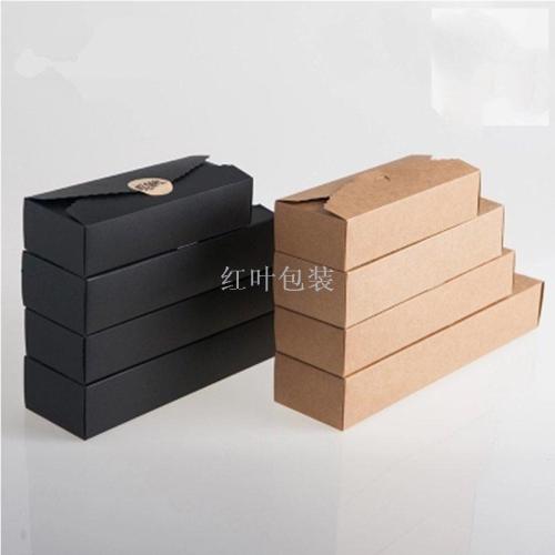 wholesale custom logo kraft paper moon cake paing box box universal mooncake box tied ribbon