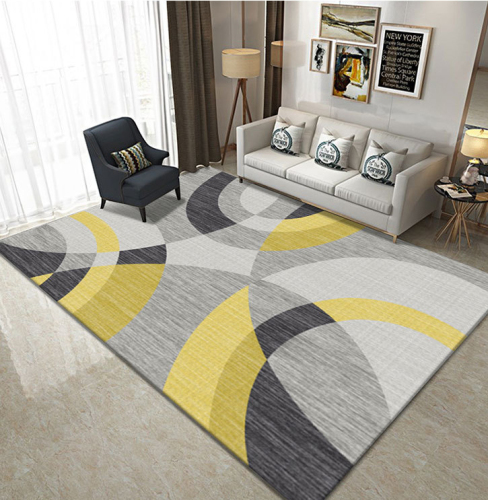 Xincheng Cross-Border Nordic Geometric Home Living Room Carpet Bedroom Bedside Floor Mat Carpet Factory Direct Sales 