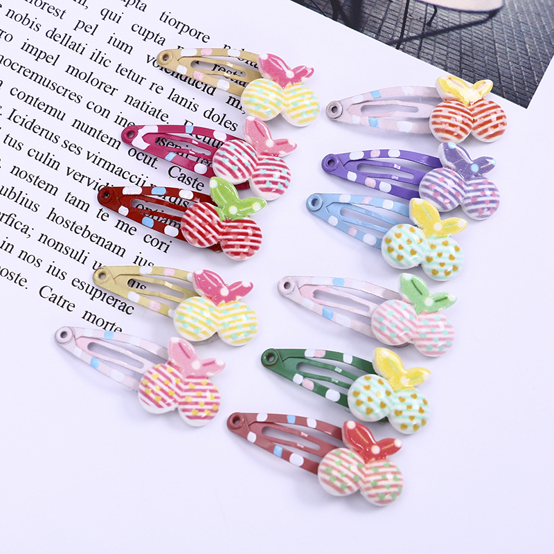 儿童发饰小女孩头饰发卡宝宝发夹韩国卡通边夹不伤发夹子发饰