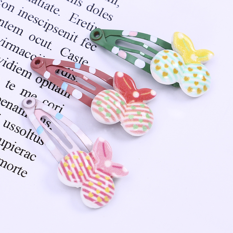 儿童发饰小女孩头饰发卡宝宝发夹韩国卡通边夹不伤发夹子发饰