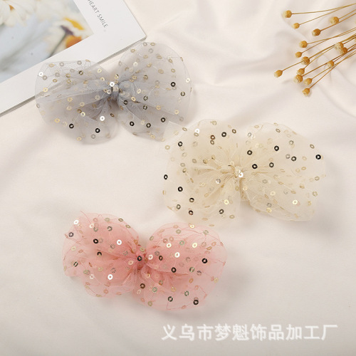 New Creative Sequin Cap Flower Ornamental Flower Hair Accessories DIY Handmade Hairband Jewelry Accessories Factory Direct Sales Wholesale