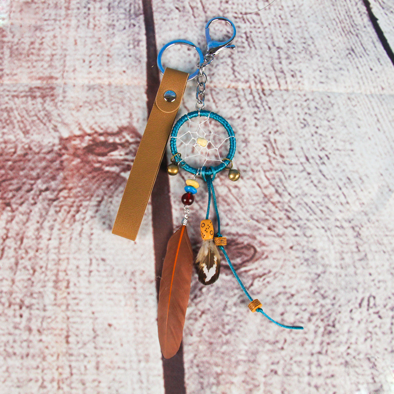 工厂直销捕梦网钥匙扣挂件时尚可爱少女包包挂饰节日礼物量大优惠