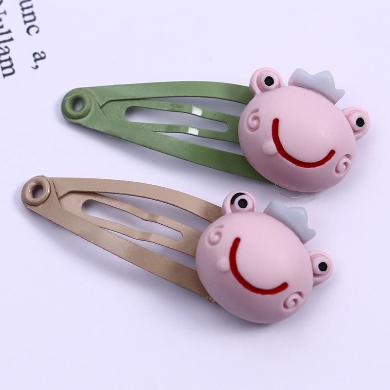 头饰儿童发饰 青蛙兔子卡通BB夹 跳板夹宝宝发夹刘海夹