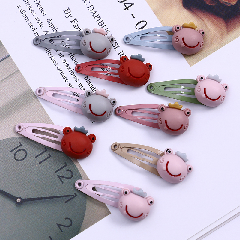 头饰儿童发饰 青蛙兔子卡通BB夹 跳板夹宝宝发夹刘海夹