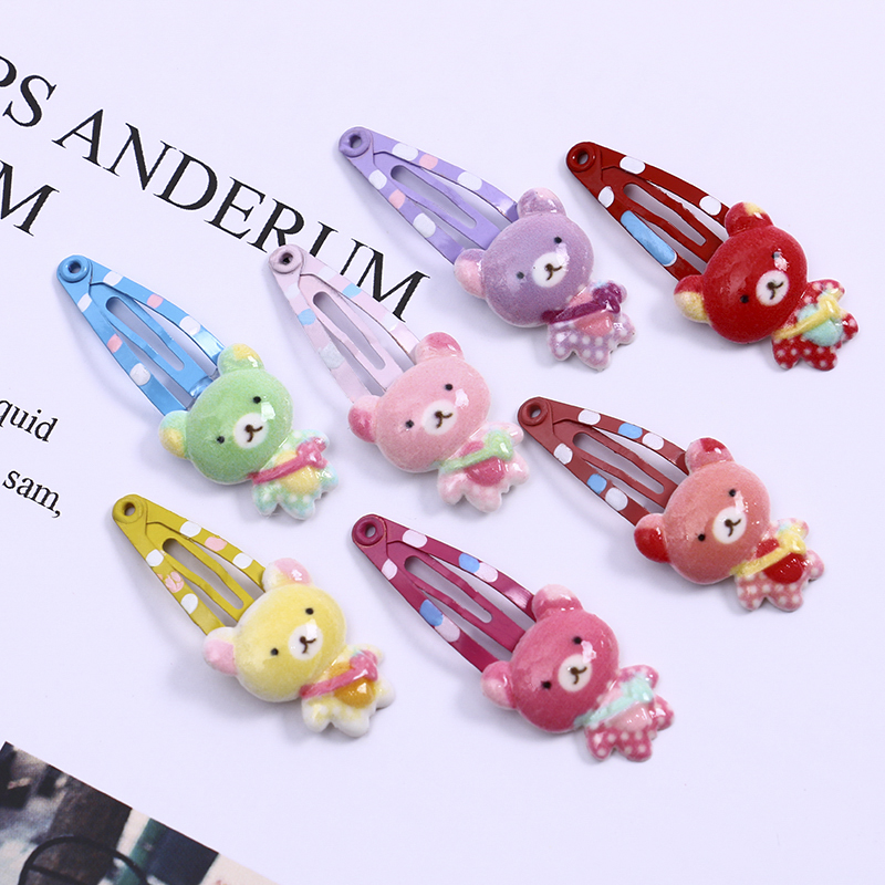 儿童发卡女童可爱宝宝发夹女卡子头饰公主夹子发饰边夹刘海夹