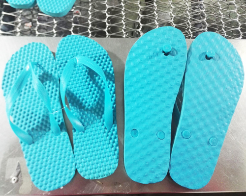 foreign trade beach flip-flops men and women african hard bottom non-slip running massage summer slippers customized