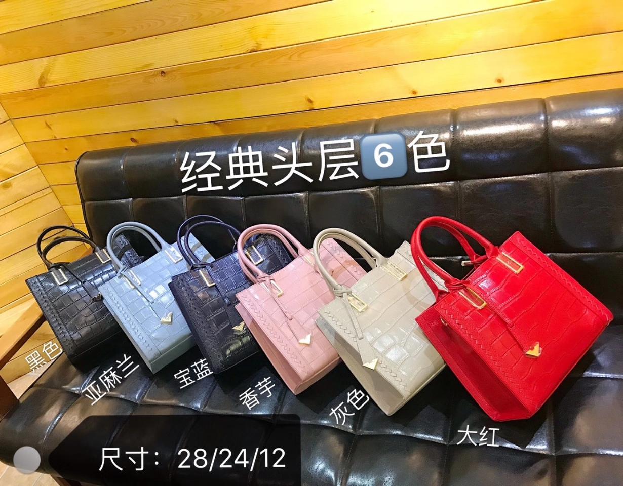 厂家直销 头层牛皮 手提单肩斜挎女包 真皮手腕包 精品 耐磨 百搭