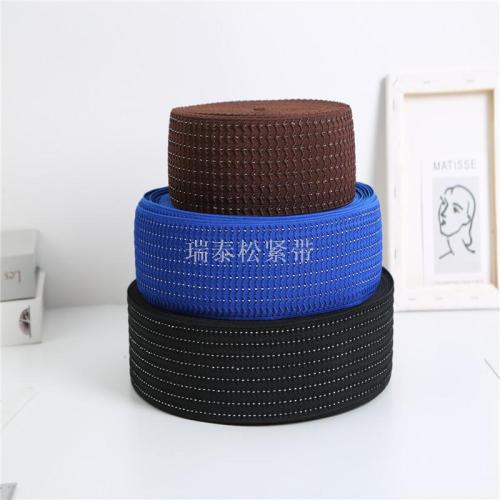 inter-color rhombus elastic band two-color block ribbon steering wheel elastic band clothing accessories