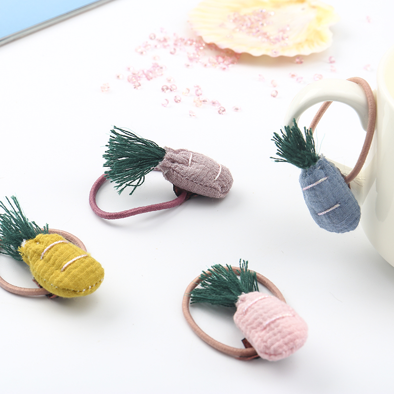 儿童皮筋不伤发女童头绳小公主发饰发圈扎头发小女孩韩国可爱头饰