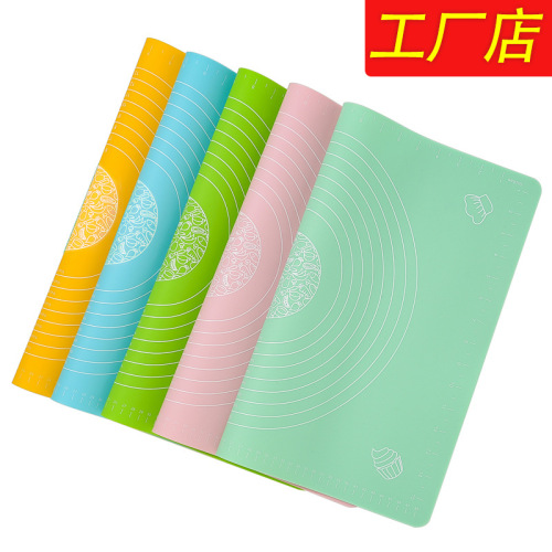 Factory Thickened Silicone Kneading Pad Large Food Grade Chopping Board Baking Pad Household and Dough Pad and Panel Rolling pad