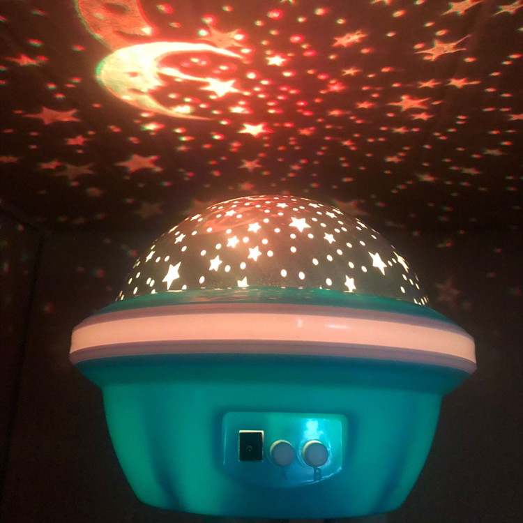 新空飞碟投影灯梦幻星球投影灯卧室炫彩投影灯儿童礼品