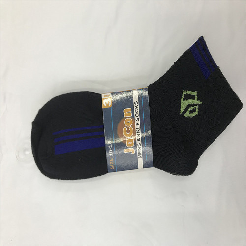 Foreign Trade Cross-Border Boat Socks Men‘s Short Sports Invisible Socks Low-Top Short Socks Anti-Pilling Big Foot Board Polyester Yarn Socks Can Be Customized