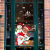 Wall stickers manufacturer wholesale Christmas new Christmas window glass cabinet can remove decorative Christmas Wall stickers