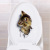 Bedroom, Bedroom, dormitory wall, cabinet creative decoration stickers can remove toilet stickers