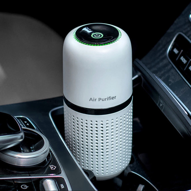 亚马逊热销车载空气净化器便携式迷你车载家用办公空气净化器