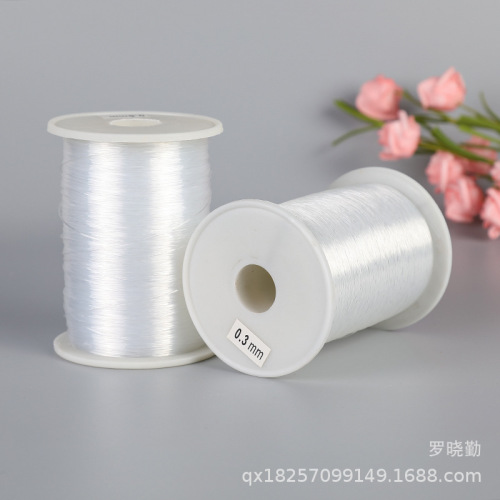 Multi-Specification Fishing Thread Transparent Crowing Line Nylon Wire Fishing Line White Pipe Beaded Jewelry String