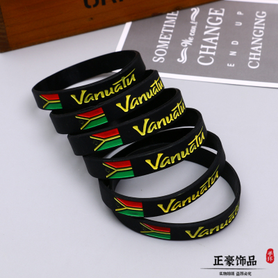 DIY Customized Environmental Protection Silicone Bracelet Can Carve Writing Team Activities Customized Rubber Wrist Band Colorful Logo Wristband
