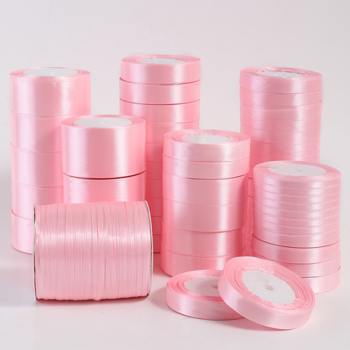 4cm wide pink ribbon support ribbon wedding ribbon baking bow ribbon cake ribbon ribbon streamer