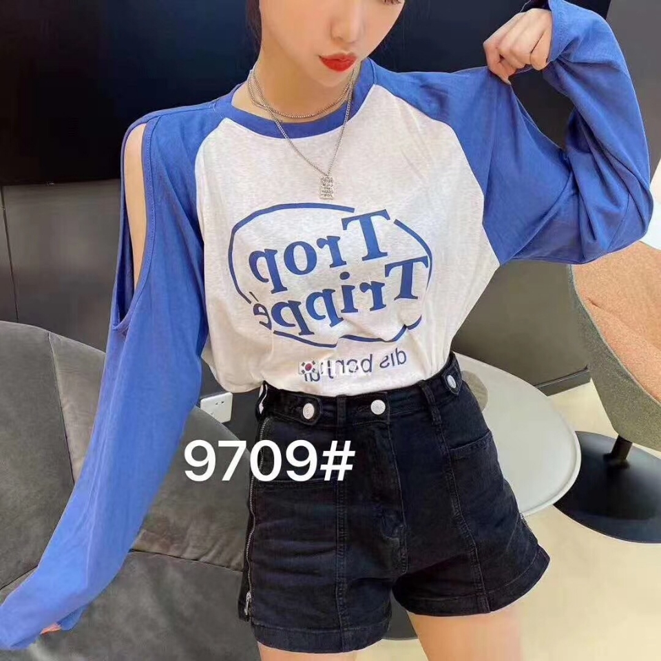 2020新款露肩T恤