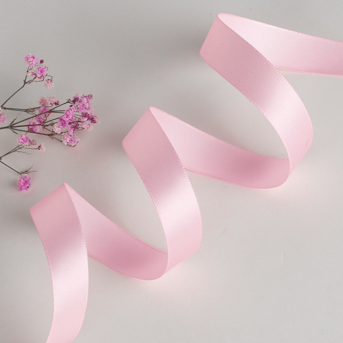 0.6-5cm Wide Encryption Pink Support Ribbon Ribbon Gift Floral Packaging Wedding Colored Ribbon and Ribbon