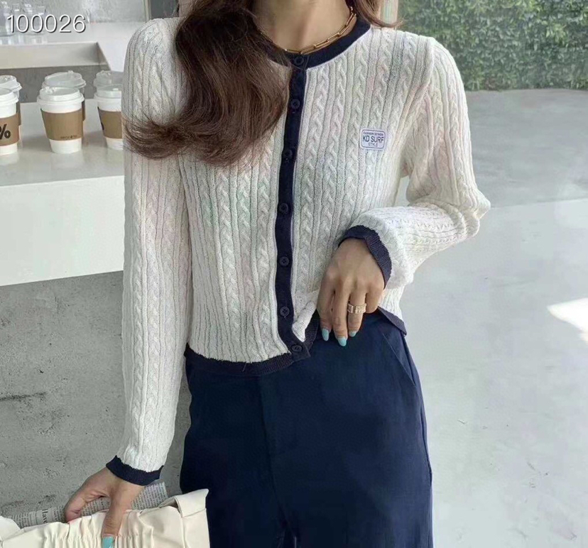 2020新款麻花针织开衫