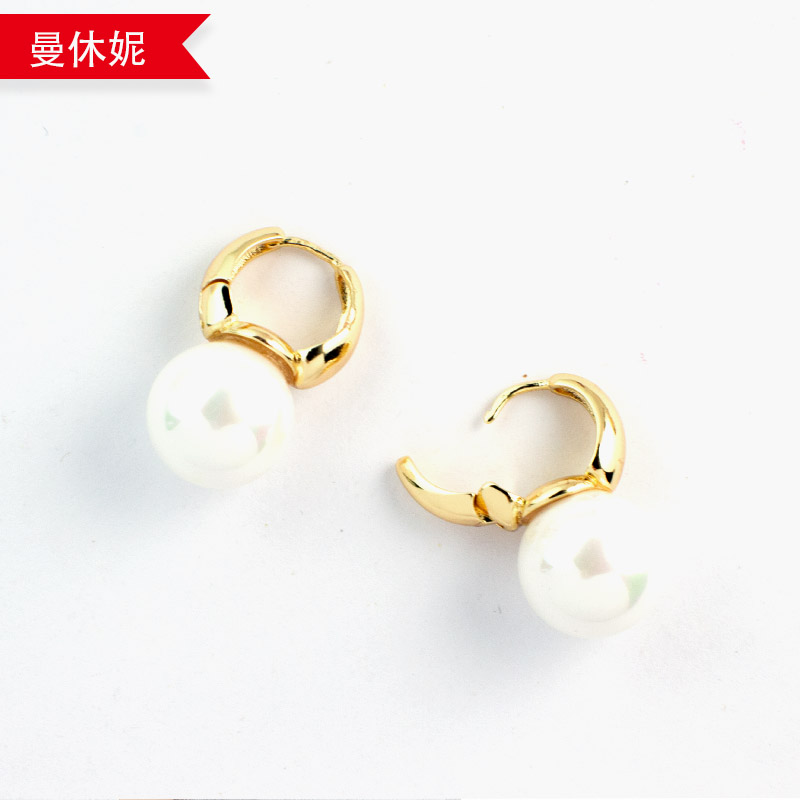 韩国大东门珍珠耳扣韩版新款贝珠耳环耳钉厂家直销批发耳环饰品