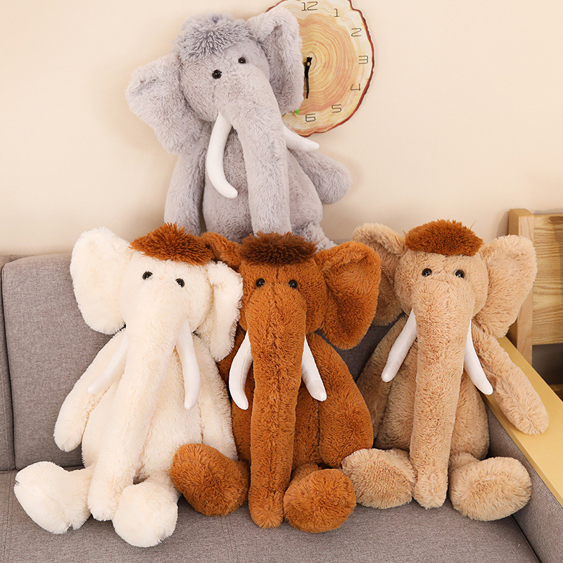 新款长鼻子大象公仔毛绒玩具可爱玩偶儿童礼物外贸订单