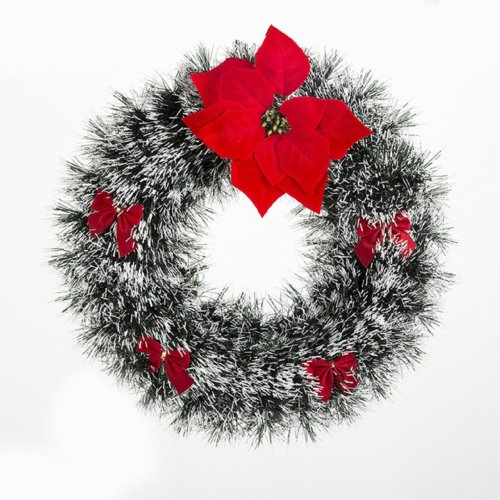Factory Direct Sales Christmas Hanging Decoration Holiday Supplies Modeling Color Circle F-014