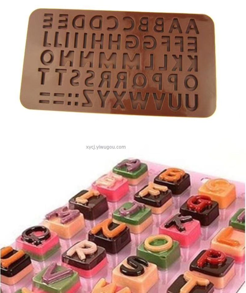 Silicone cake chocolate mold pic 3