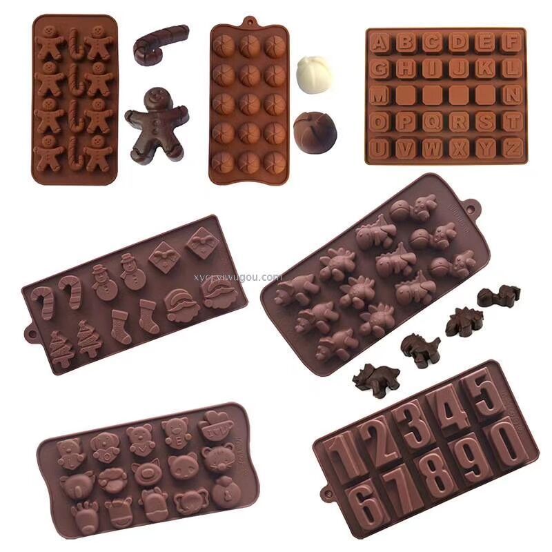 Silicone cake chocolate mold pic 2