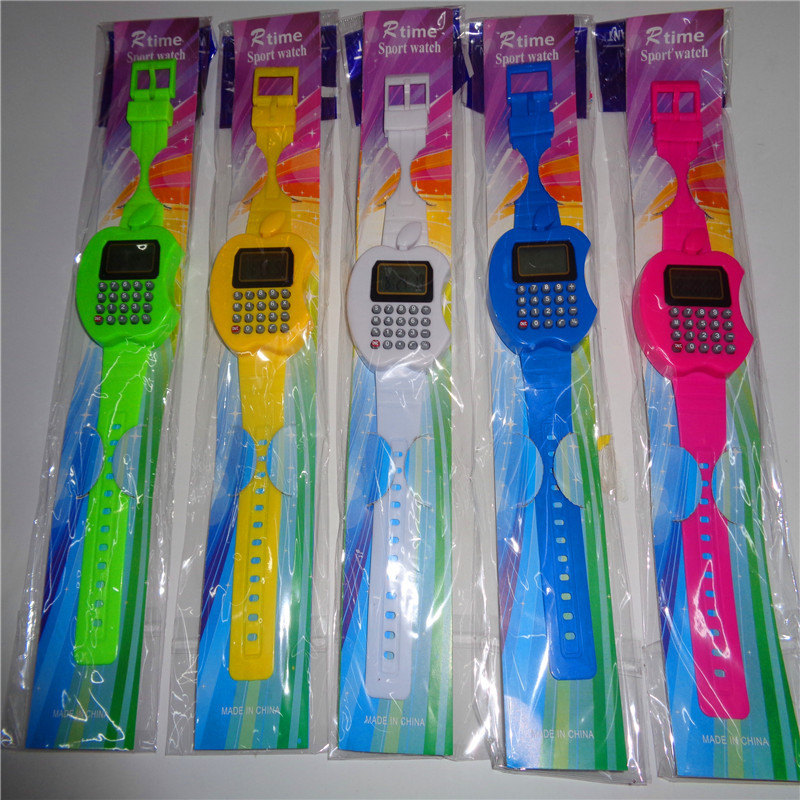 活动赠品计算器手表 男女学生腕表 LED电子手表 地推货源厂家直销