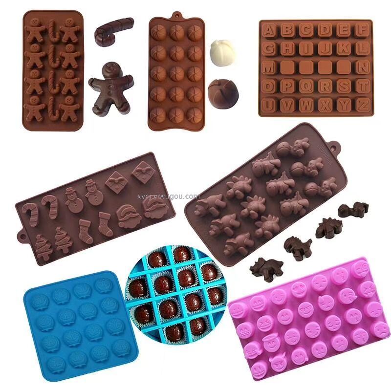 Silicone cake chocolate mold pic 1