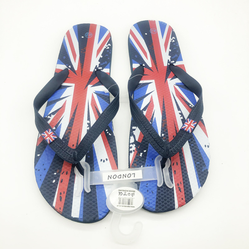 foreign trade plus size pe brazil world cup slippers british flag pattern beach flip flops in stock support customized
