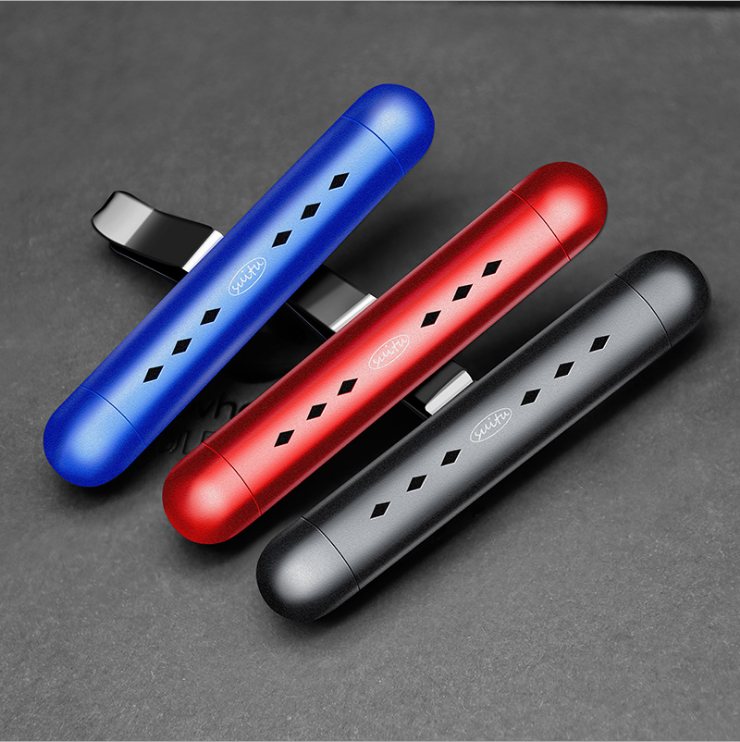 新款汽车用品 车载香水摆件 汽车出风口香薰 车用香薰香膏 R-1545