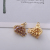 Creative Korean version of fashion 18-karat gold pendant necklace hanging swan pendant jewelry qixi gift manufacturers direct hot style