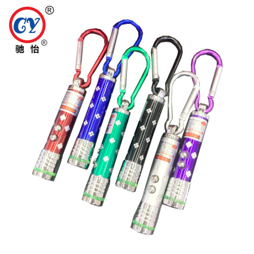 chi yi novel plum blossom rod strong light lighting laser light office led flashlight laser pointer factory direct sales