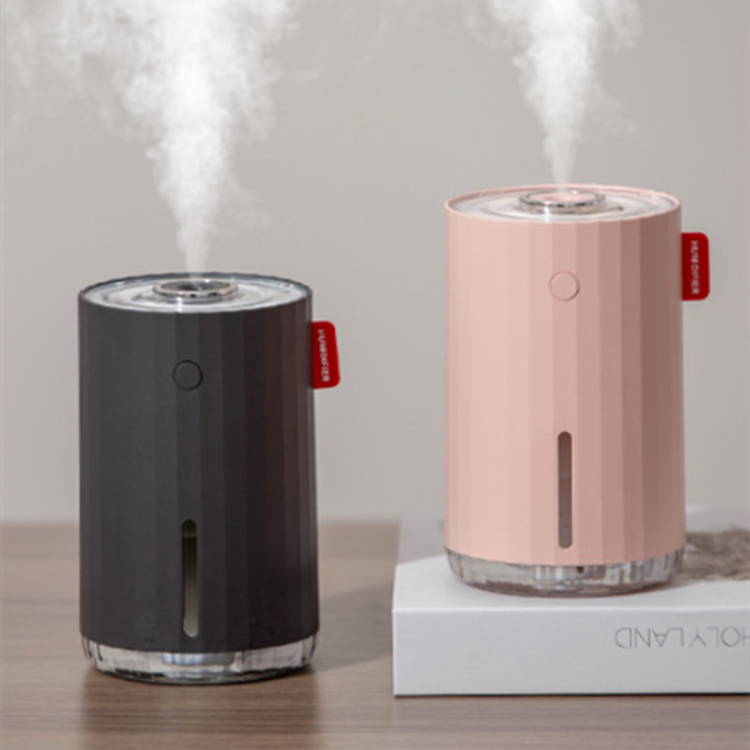 中夫新款小凌加湿器时尚简约水波纹加湿器车载办公家用静音补水仪