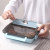 304 Stainless Steel Lunch Box Student Bento Box Canteen Compartment High School Portable Separated Office Worker Large Lunch Box